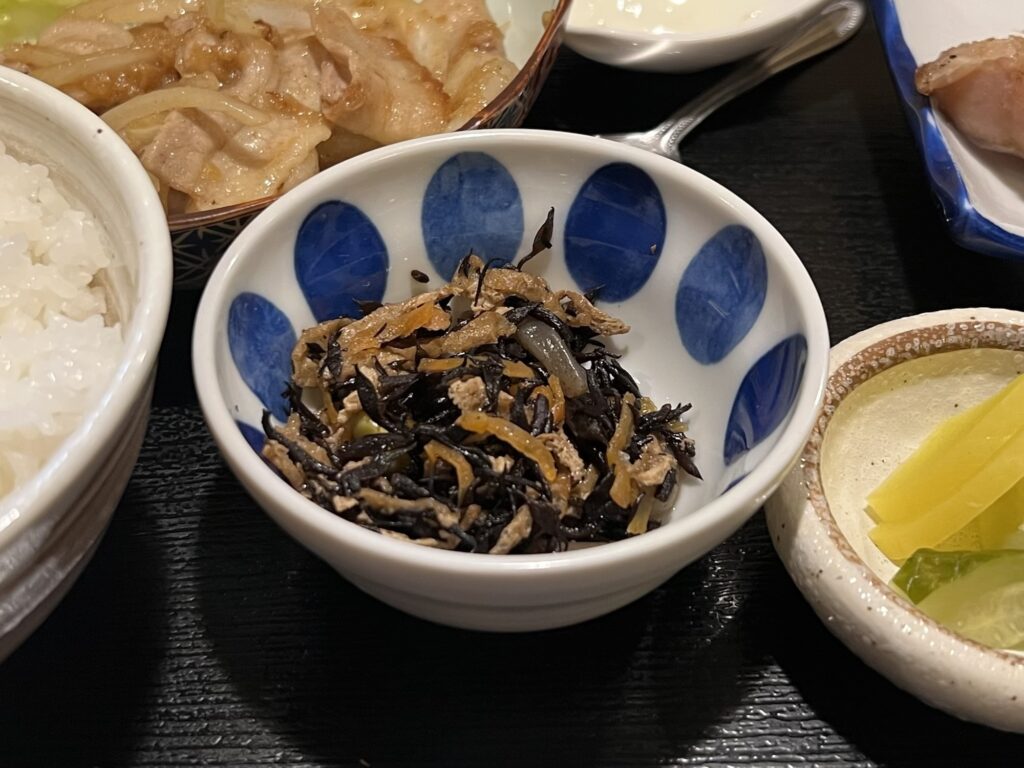 福茶庵ひじきアップ