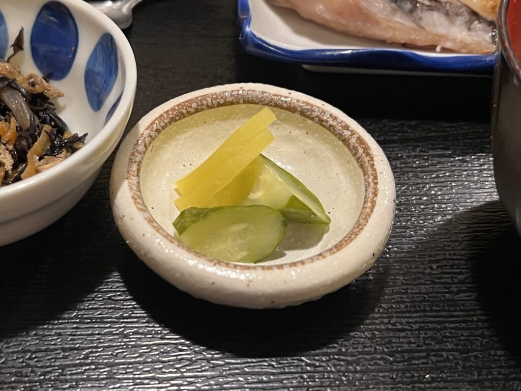福茶庵おしんこアップ