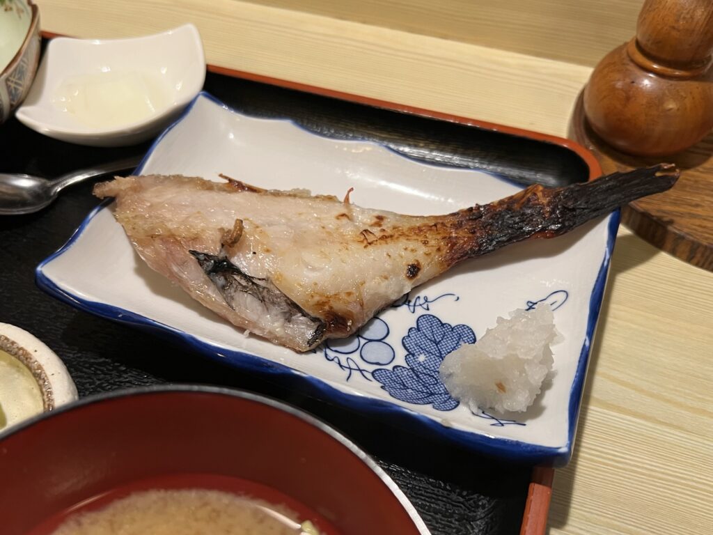 福茶庵赤魚の粕漬けアップ