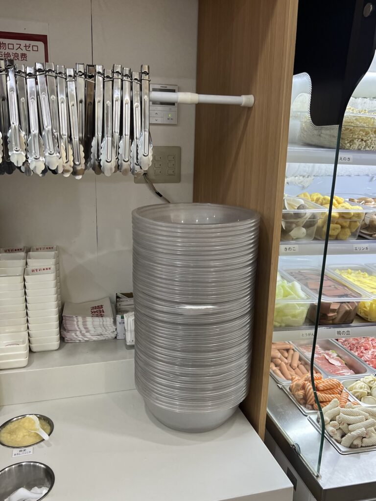 親愛的麻辣湯トングとボウルアップ