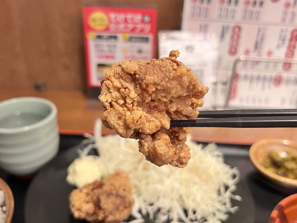 てけてけ唐揚げリフトアップ